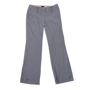 Vintage Y2K Flirtatious Grey Low Rise Bootcut Flare Pants 5